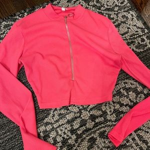 pink long sleeve